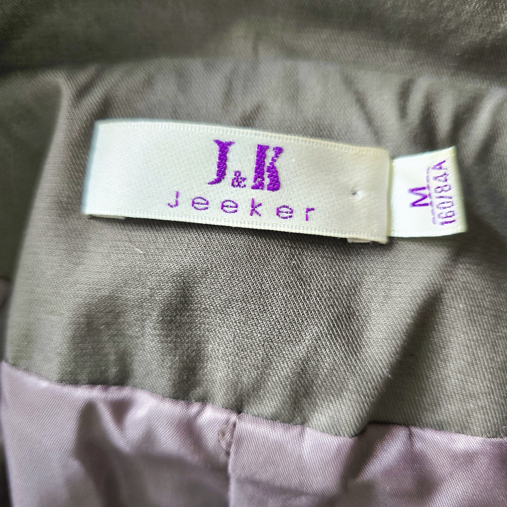 J & K Jeeker Women's Belted Trench Coat Size M - Picture 14 of 14